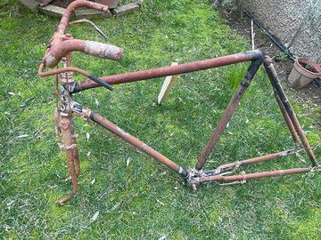 Telaio bicicletta epoca bacchetta