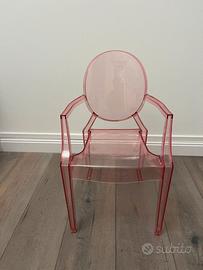 Sedia bimba Kartell rosa