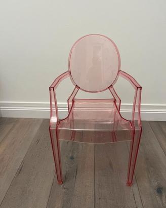 Sedia bimba Kartell rosa