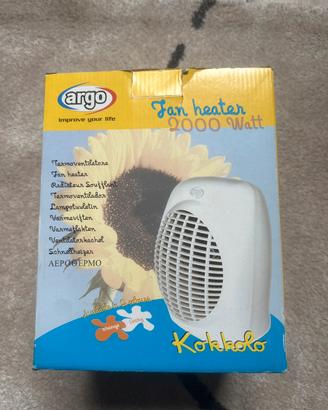 Termo ventilatore da bagno.