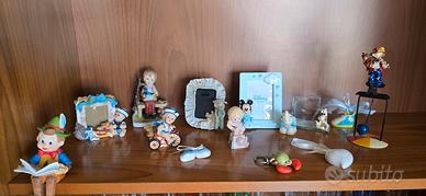 Disney soprammobili multicolore:statuine e cornici