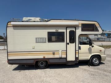 CAMPER MIRAGE 6 POSTI FIAT 2.5 TD ANNO 1990 servos