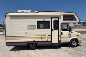 CAMPER MIRAGE 6 POSTI FIAT 2.5 TD ANNO 1990 servos