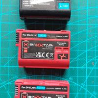 Batterie per Nikon z6II e alim. con adapter x D750