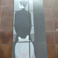 Marazzi,decoro"Donna con cappello"di A.Dalla Costa