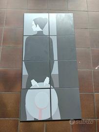 Marazzi,decoro"Donna con cappello"di A.Dalla Costa