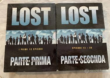 Cofanetti lost stagione 1 parte 1 e 2 serie tv dvd