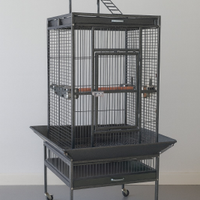 PAPPAGALLIERA CON TRESPOLO 78x74x160h