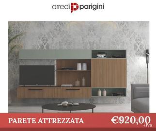 Parete attrezzata - COLORI A SCELTA