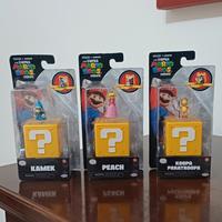 3 mini figures Super Mario Movie 