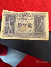 Biglietto di Stato da 2 Lire (Regno d'Italia)