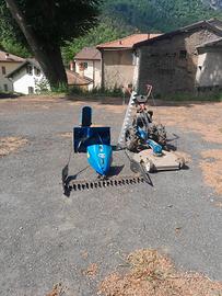BCS 725 con barra falciate, rotativa,turbina neve