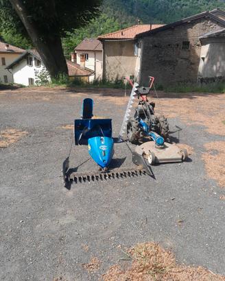 BCS 725 con barra falciate, rotativa,turbina neve