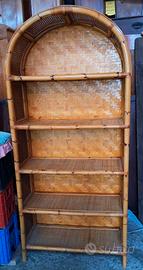 Libreria in vimini  200 x 90 cm