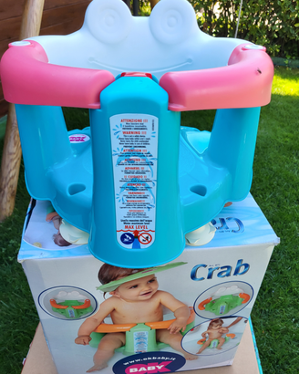 Anello da bagno apribile x bambini 6-15 mesi