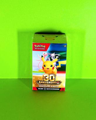 Box TGC da 6 buste 30º  anniversario Pokémon
