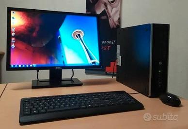 PC DA TAVOLO COMPLETI DI TUTTO,PRONTI ALLUSO 