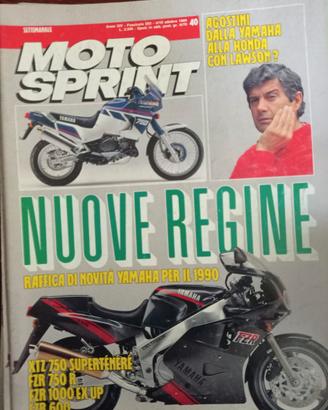 Rivista MOTOSPRINT numero 40 del 1989