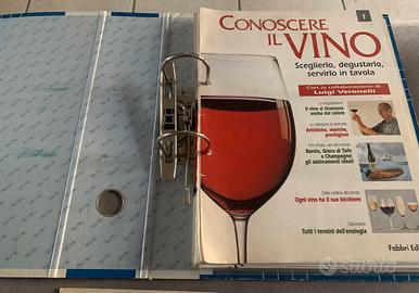 12 fascicoli “Conoscere il vino” del 1997