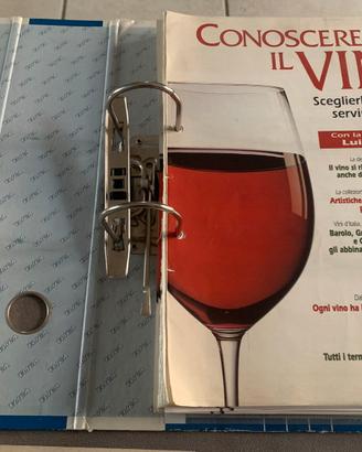 12 fascicoli “Conoscere il vino” del 1997