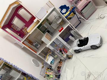 17 bambole rainbow high,casa macchina e armadio