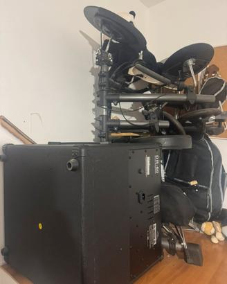 Batteria elettronica,ampli per batteria elettr.