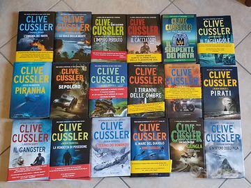 18 romanzi Clive Cussler