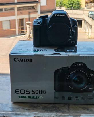 Canon EOS 500D Corpo Macchina + confezione