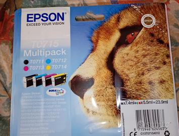 cartucce Epson T0715 kit completo 