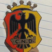 spilla tedesca metallo e smalto 