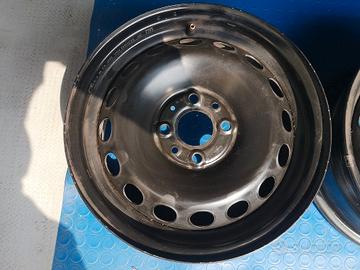 4 Cerchi in ferro originali Fiat Panda 2016- R14