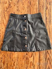 Gonna ecopelle H&M tg. 12/13 anni eu 158