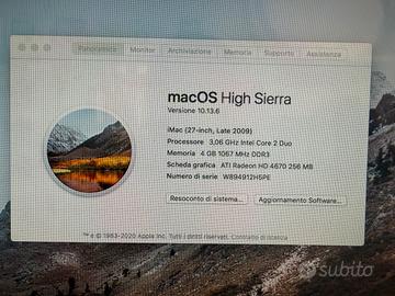 Imac 27 CON SSD
