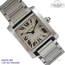 CARTIER Tank Française 2465 Date Medium 25MM