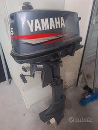 Motore fuoribordo yamaha 5cv del 2004