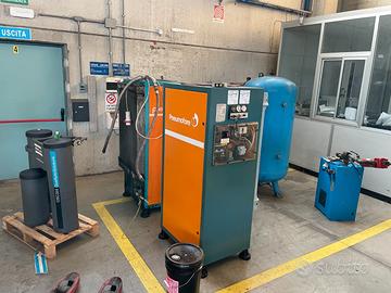 Vendita compressori pneumofore+spazzolatrice autom