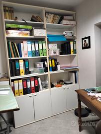 Librerie bianche per studio