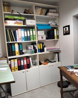 Librerie bianche per studio