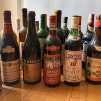 Vini d’epoca da Collezione (Barolo, Brunello, etc)