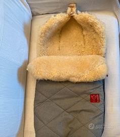 Sacco in pelle di agnello per bambini