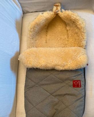 Sacco in pelle di agnello per bambini