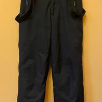 Pantaloni da sci bambina/o (12 anni) neri - Yado