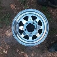 cerchio cromato scampanato attacco suzuki