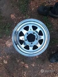 cerchio cromato scampanato attacco suzuki