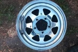 cerchio cromato scampanato attacco suzuki