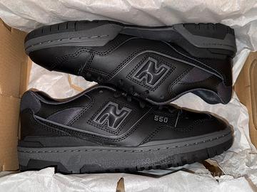 New Balance 550 Triple Black - NUOVE
