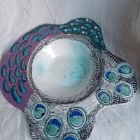 piatto concavo in terracotta 