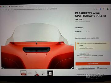 Parabrezza Harley Street glide 2014-2024