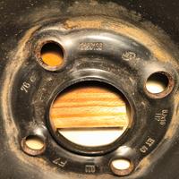 ruota di scorta completa 