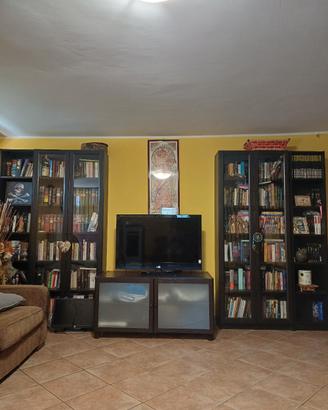 cucina e libreria